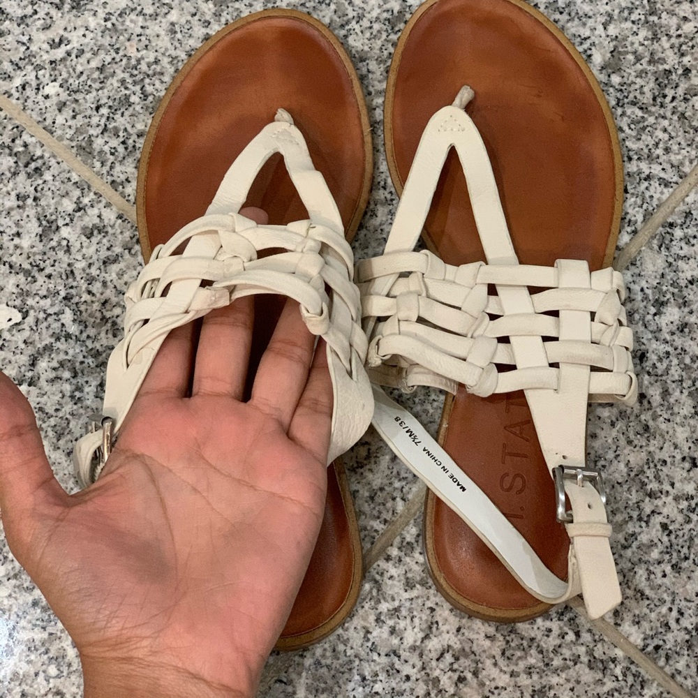 1.State Bone Sandals
